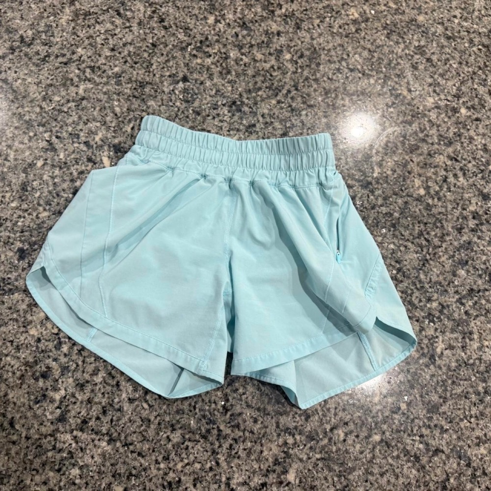 Lululemon Lululemon Track That Short 5" Blue Glow